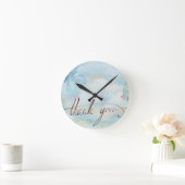 Vielen Dank Runde Wanduhr (Zuhause)