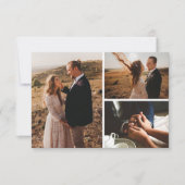 Vielen Dank Rustikale Blütenkuh Skull Boho Fotokar Dankeskarte (Vorderseite)