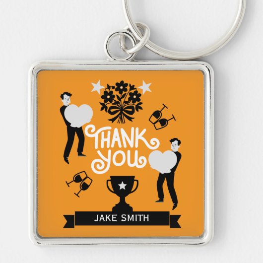 Vielen Dank Schlüsselanhänger (Vorne)