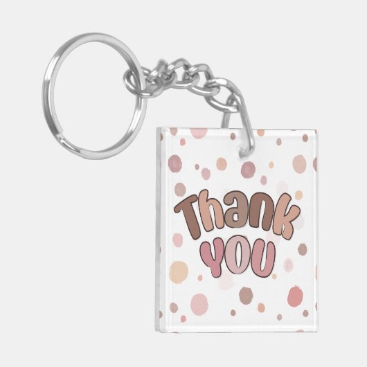 Vielen Dank Schlüsselanhänger (Vorderseite links)