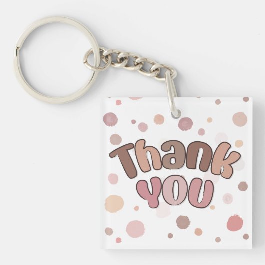 Vielen Dank Schlüsselanhänger (Vorderseite)