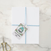 Vielen Dank Schnee für alles, was Sie Weihnachten  Geschenkanhänger (Mit Garn)