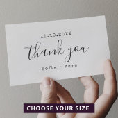 Vielen Dank, Schreibmaschine Handwriting Stylish Permastempel