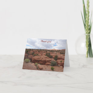 Vielen Dank, Schreibwaren - Arches National Park Dankeskarte