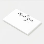 Vielen Dank, Script 10 x 6 Post-it Klebezettel (angewinkelt)