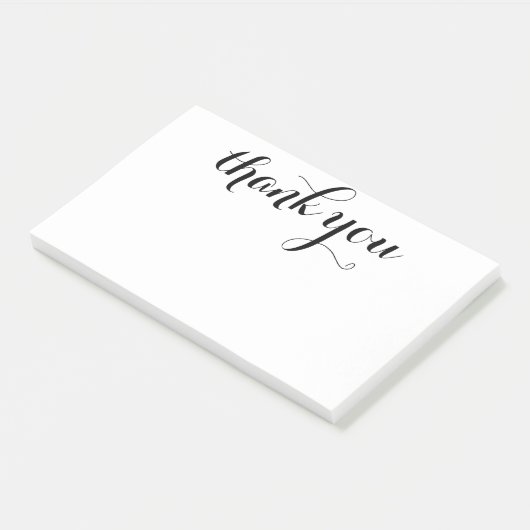 Vielen Dank, Script 10 x 6 Post-it Klebezettel (angewinkelt)