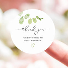 Vielen Dank Script Eucalyptus Small Business
