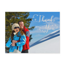 Vielen Dank, Script Foto - Danke Postcard