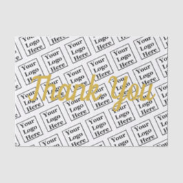 Vielen Dank, Script mit Ihrem Logo hier Vorlage Seidenpapier