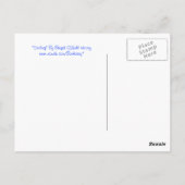 Vielen Dank! "Segeln" von Brigid O'Neill Hovey Postkarte (Rückseite)