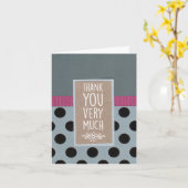 Vielen Dank sehr gefaltet 4 x 5,6 Karte (Gelbe Blume)