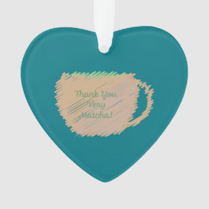 Vielen Dank sehr Übereinstimmung Ornament