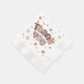 Vielen Dank Serviette (Ecke)