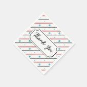 Vielen Dank Serviette (Ecke)