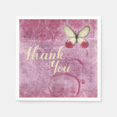 Vielen Dank Serviette (Vorderseite)