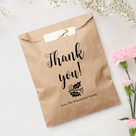 Vielen Dank, Sie blättern benutzerdefinierte Skrip Geschenktütchen (Versiegelt)