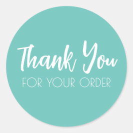 Vielen Dank Siegel Round Stickers