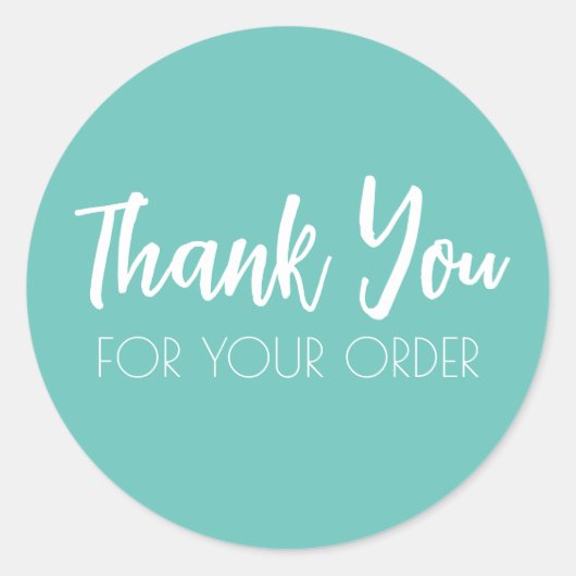 Vielen Dank Siegel Round Stickers (Vorderseite)