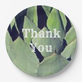 Vielen Dank Southwestern Style erhalten Wertschätz Pappteller (Vorderseite)