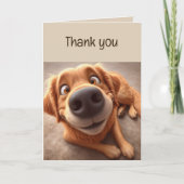 Vielen Dank Special Friend Fun Albern Dog Card Karte (Vorderseite)