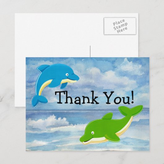 Vielen Dank - SRF Postkarte (Vorne/Hinten)