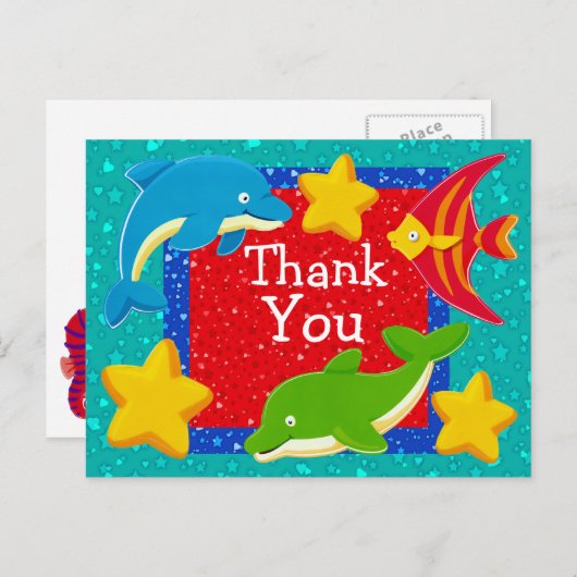 Vielen Dank - SRF Postkarte (Vorne/Hinten)