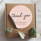 Vielen Dank, Sticker | Dusky-Rose rosa