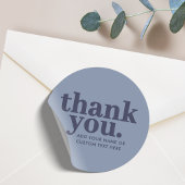 Vielen Dank, Sticker | Minimal Blue und Navy