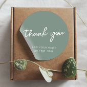 Vielen Dank, Sticker | Modern Sage Green