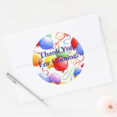 Vielen Dank Stickers Birthday Party Ballons (Umschlag)