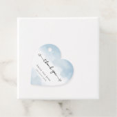 Vielen Dank Swash Names Light Blue Hochzeit Geschenkanhänger (Beispiel)