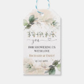 Vielen Dank Tag Geschenkanhänger (Vorderseite)