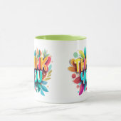 Vielen Dank Tasse (Zentrum)