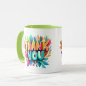 Vielen Dank Tasse (Vorderseite Links)