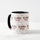 Vielen Dank Tasse (Vorderseite Links)