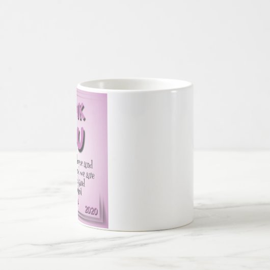 Vielen Dank Tasse (Mittel)