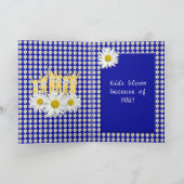 Vielen Dank, Teacher Daisy Blossoms Card Dankeskarte (Innenseite)