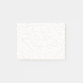 Vielen Dank Text Post it Notes Post-it Klebezettel (Vorderseite)