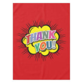 Vielen Dank Tischdecke (Vorderseite)