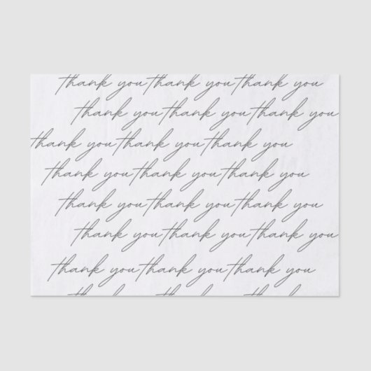 Vielen Dank Tissue Paper Seidenpapier (Vorderseite)