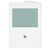 Vielen Dank Tree Blätter Aquamarin oder Stone Blue (Hinten)