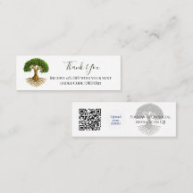 Vielen Dank Tree of Life Discount Code QR Beilage