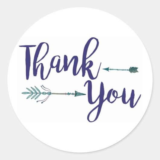 Vielen Dank, Tribal Sticker (Vorderseite)