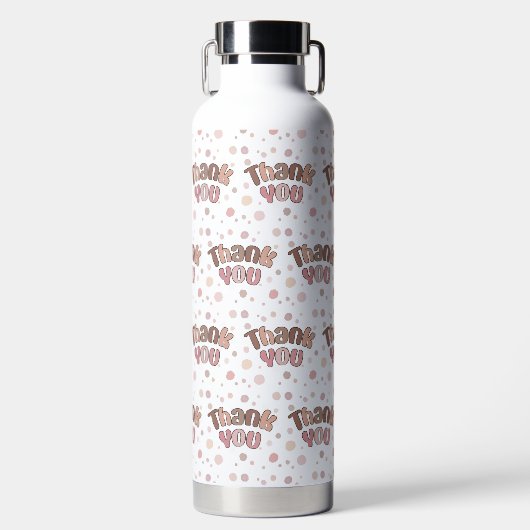 Vielen Dank Trinkflasche (Vorderseite)