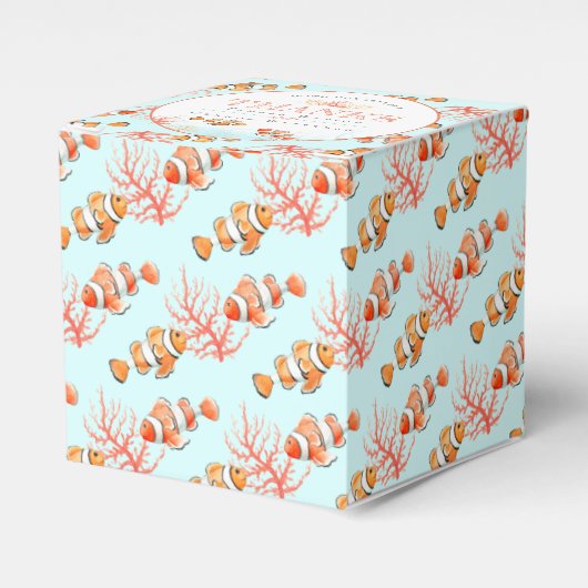 Vielen Dank tropische Fischfarb-Gewohnheit Geschenkschachtel (Vorderseite)