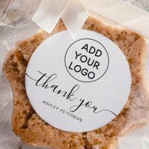 Vielen Dank Typografie Logo einfach Schwarz-weiß