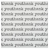 Vielen Dank Typografie Text Stoff (Muster)