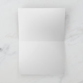 Vielen Dank Typografy Card (Farboptionen)! Dankeskarte (Innenseite)