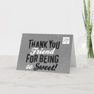 VIELEN DANK U FÜR MEINE FREUNDIN GEBURTSTAG WISHES KARTE