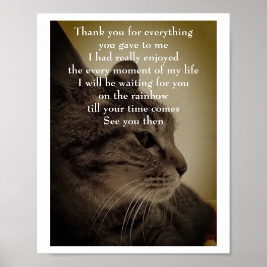 Vielen Dank und RIP Poster (Vorne)